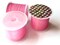 3 Rolls Thread Bubblegum Pink Elastic Cord 0.8mm Elastic Thread 10 Meters per roll